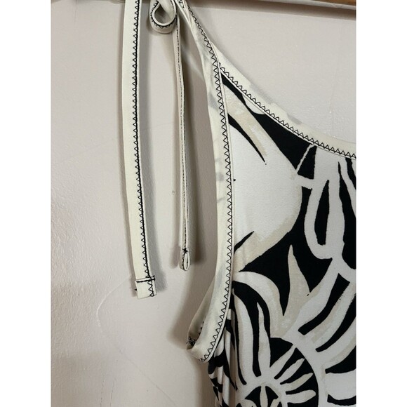 Free People Stevie Midi Maxi Black & White Floral Beach‎ Dress Size XS - Picture 12 of 15